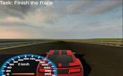 Red Car F8 RaceTrack