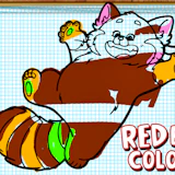 Red Coloring Book