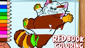 Image for Red Coloring Book