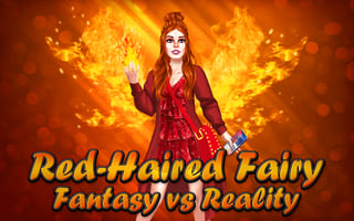 Red-haired Fairy Fantasy Vs Reality