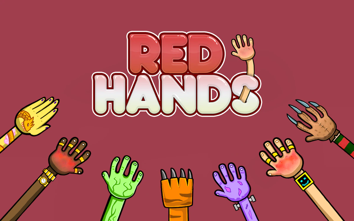 Play Red Hands - 2 Player Game — free online Two Player game