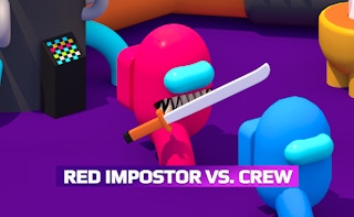 Red Impostor vs Crew