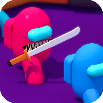 Red Impostor vs. Crew By Gamepix
