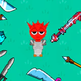 Red Sprunki with a Sword