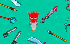 Red Sprunki with a Sword