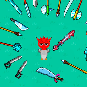 Red Sprunki with a Sword