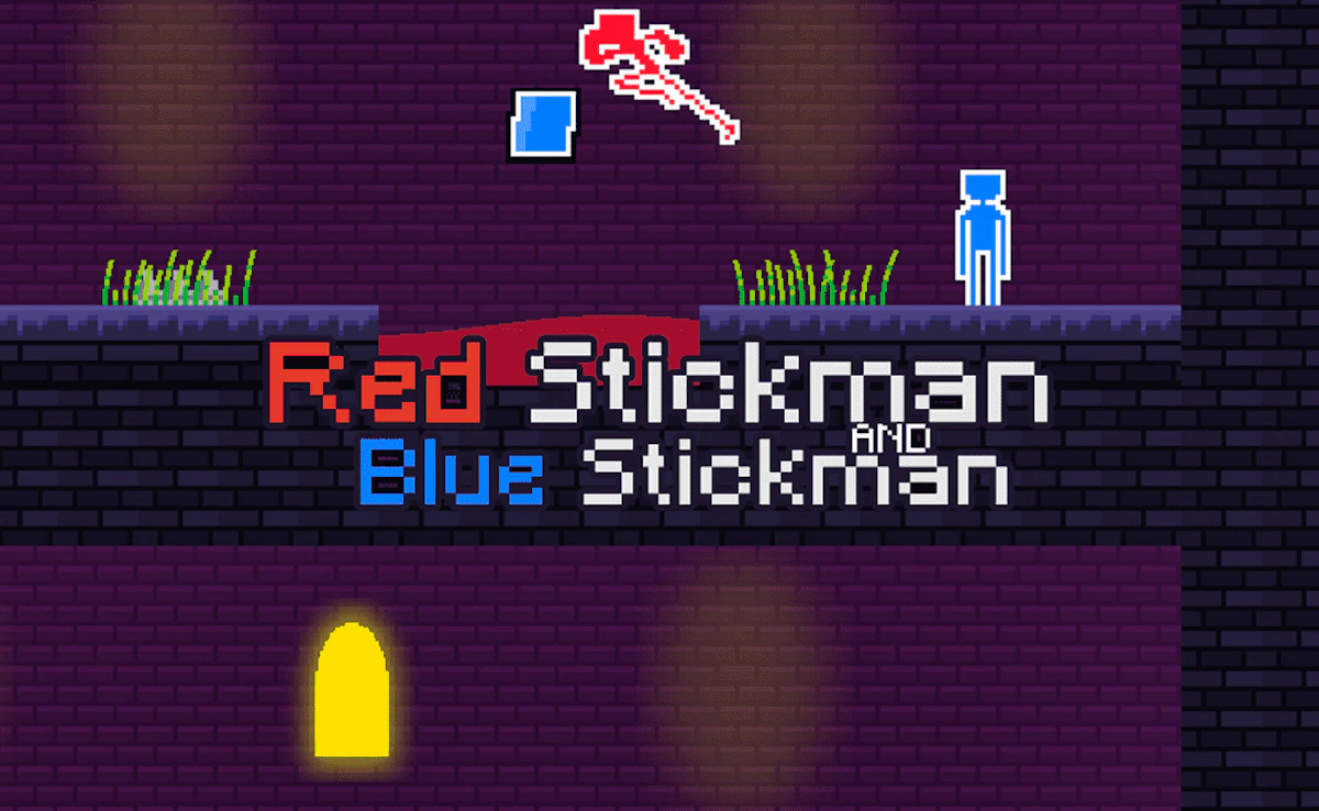 Play Red Stickman and Blue Stickman — free online Adventure game