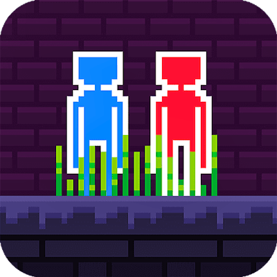 Red Stickman and Blue Stickman By Gamepix