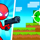 Red Stickman vs Monster School 2