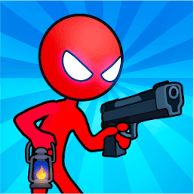 Red Stickman vs Monster School 2 By Gamepix