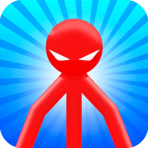 Red Stickman vs Monster School Thumbnail