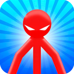 Red Stickman vs Monster School
