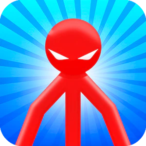 Red Stickman vs Monster School