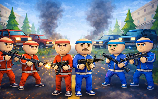 Red vs Blue. Strike Shooter – Multiplayer