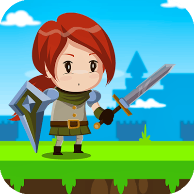 Redhead Knight By Gamepix