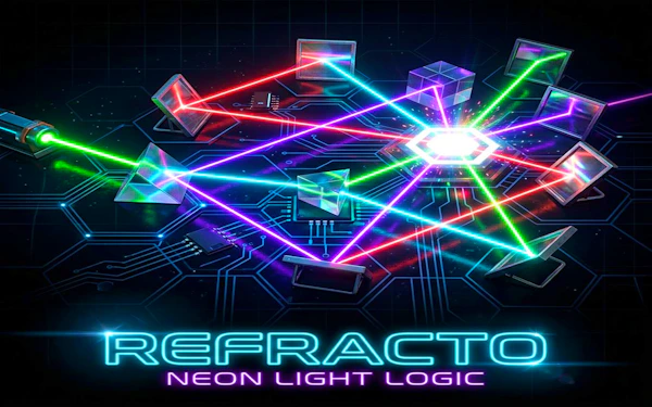 Refracto – Neon Light Logic