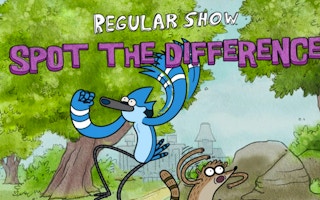 Regular Show: Spot The Difference game cover