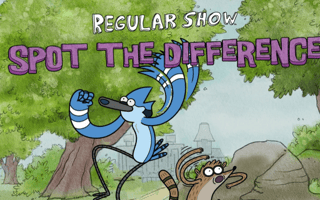 Regular Show: Spot The Difference game cover
