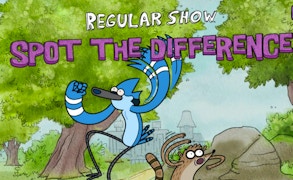 Regular Show: Spot The Difference game cover