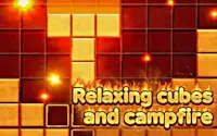 Cubes Relaxants et Feu de Camp