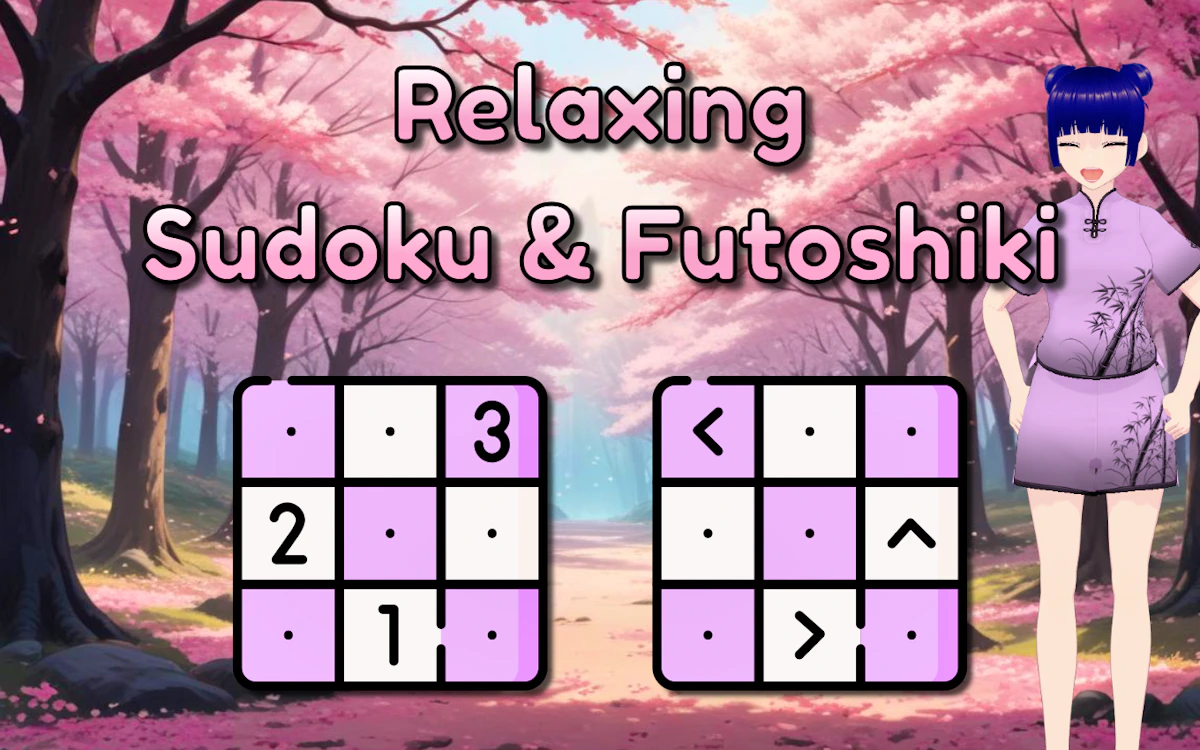 Play Relaxing Sudoku and Futoshiki — free online Puzzle game