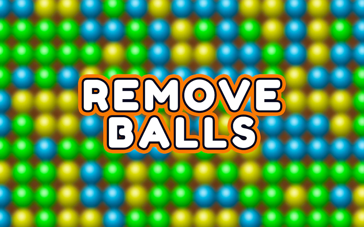 Play Remove Balls — free online Match 3 game