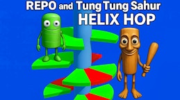 REPO and Tung Tung Sahur: Helix Hop