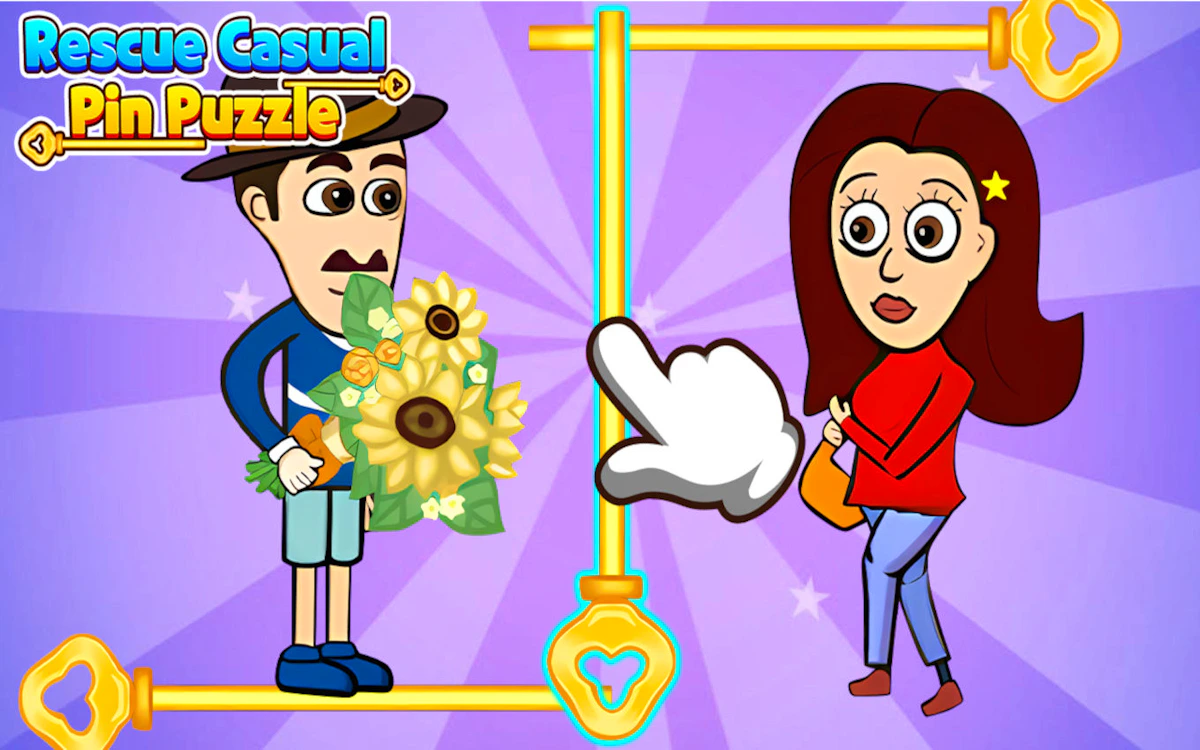 Play Rescue Casual Pin Puzzle — free online Puzzle game