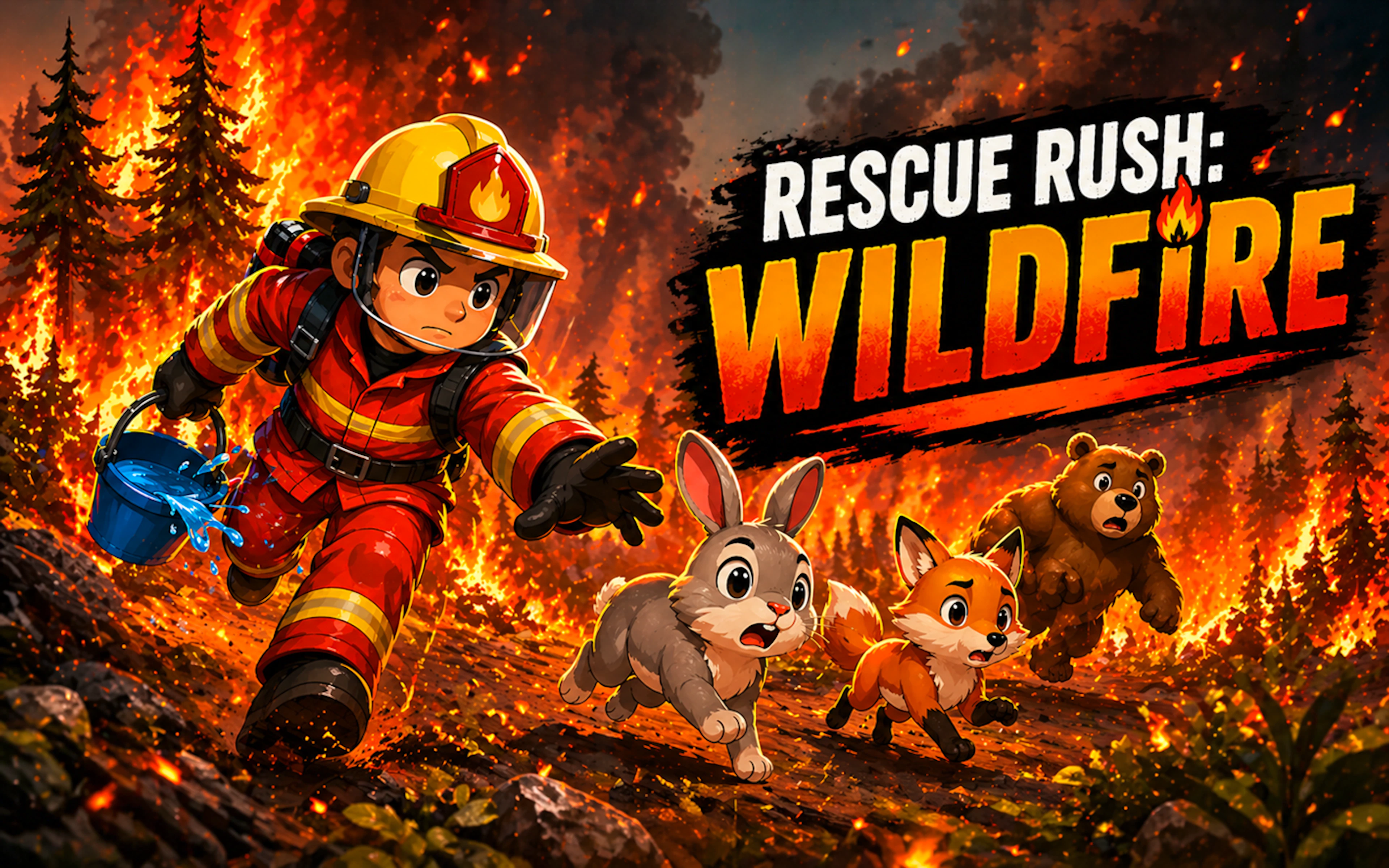 Rescue Rush - Wildfire