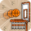 Retro Basketball banner