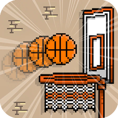 Retro Basketball game thumbnail