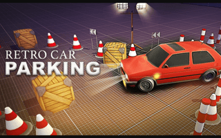 Retro Car Parking game cover