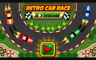 Retro Car Race Xtreme game cover