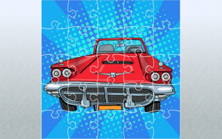 Retro Cars Jigsaw