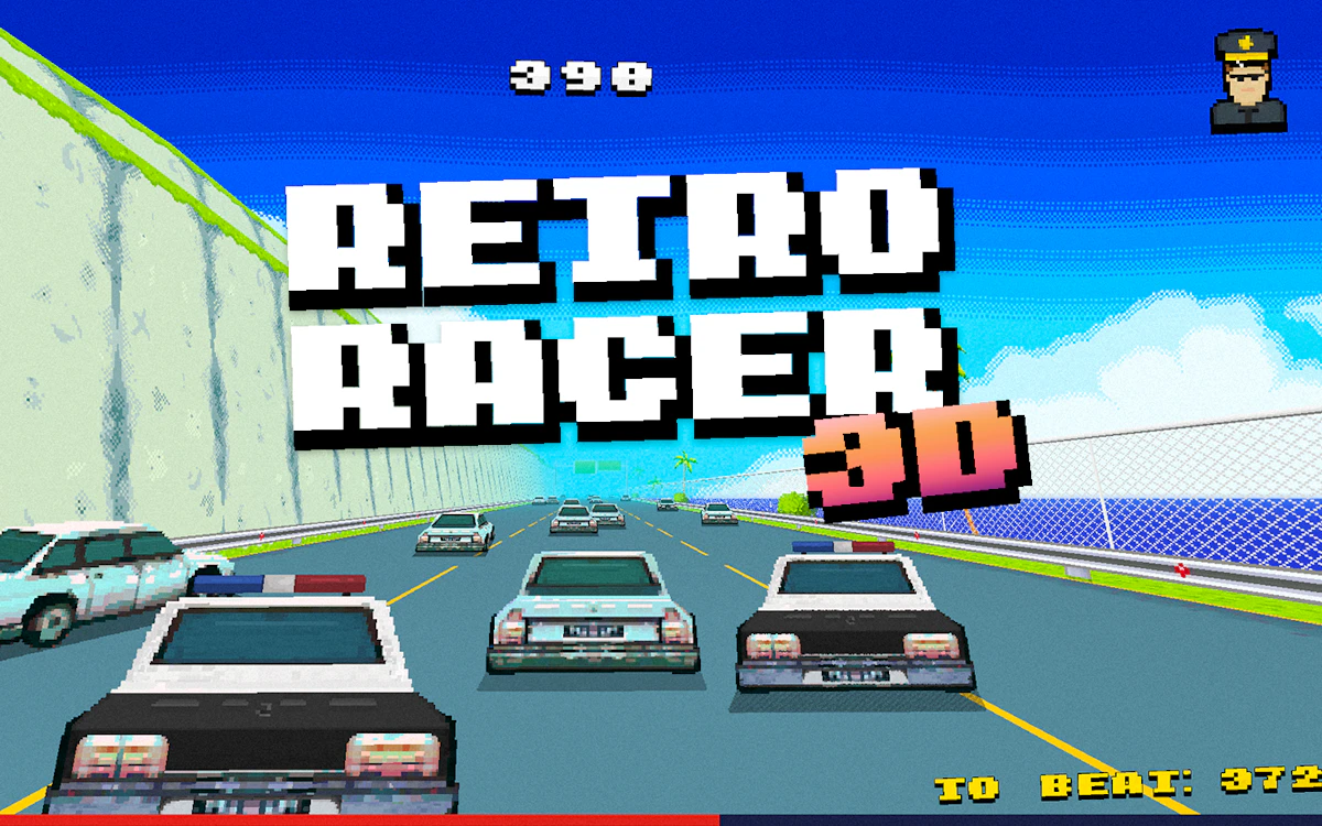 Play Retro Racer 3D — free online Retro game