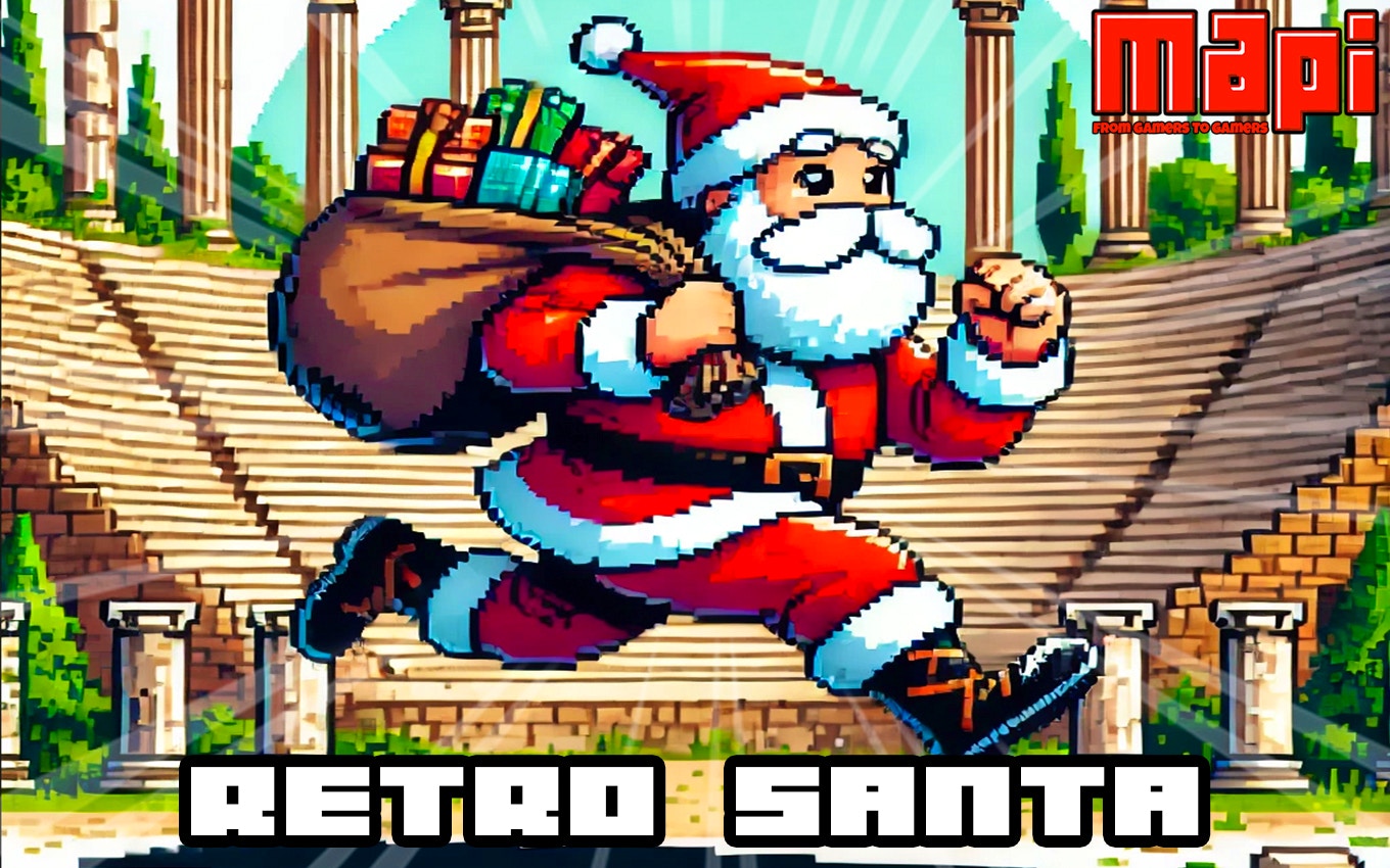 Retro Santa