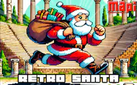 Retro Santa