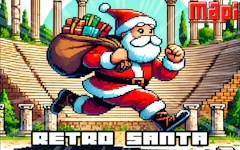 Retro Santa