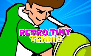 Retro Tiny Tennis game cover