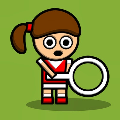 Retro Tiny Tennis By Gamepix