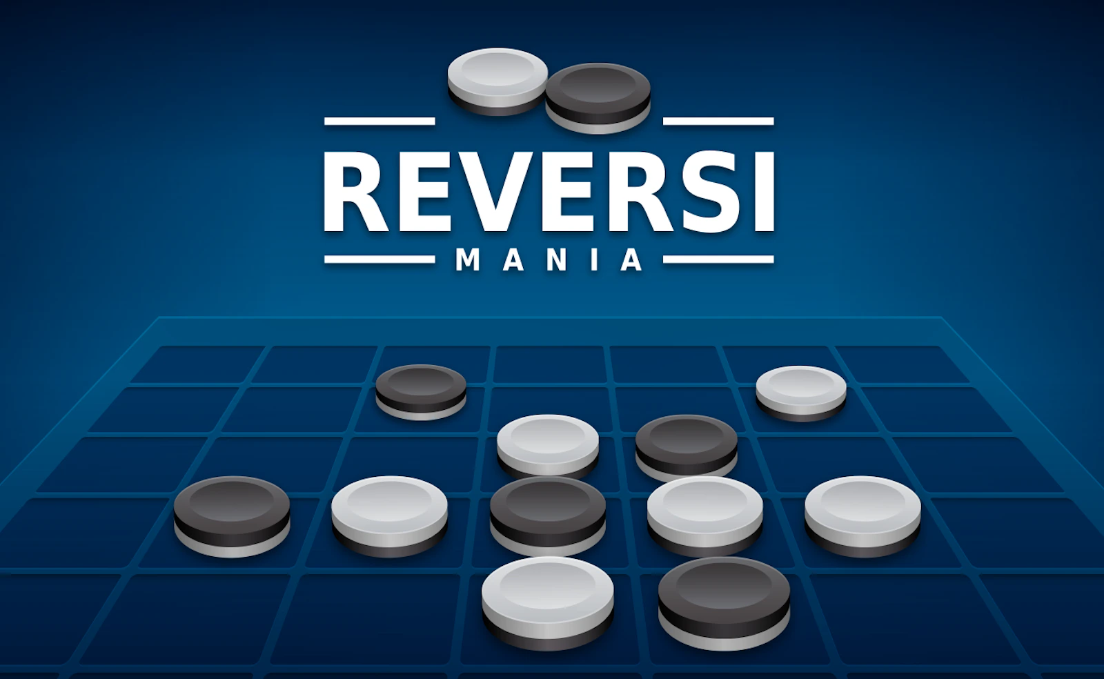 Reversi Mania — free online board game on Glaze Games