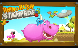 Rhino Rush Stampede game cover