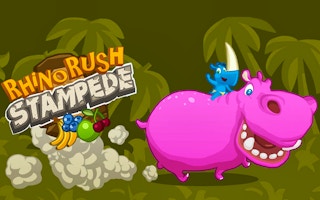 Rhino Rush Stampede game cover