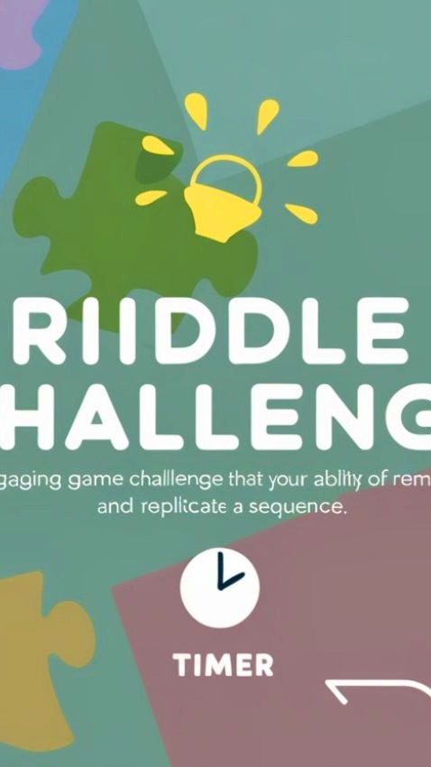Riddle Challenge Test Your Wits with Fun and Engaging Puzzle