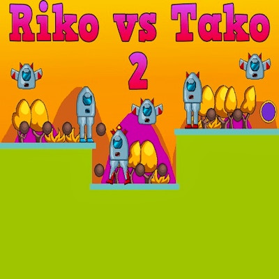 Riko vs Tako 2 By Gamepix