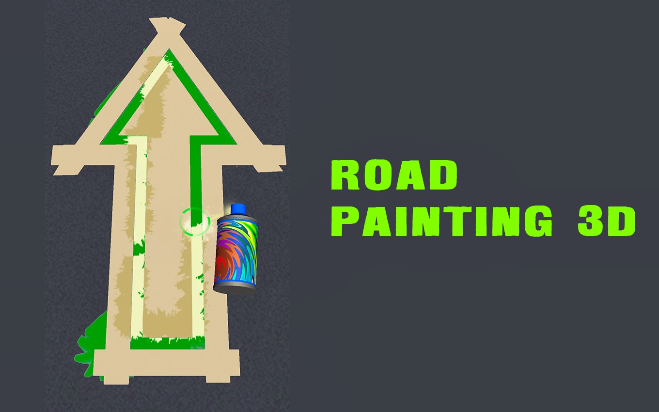 Road Painting 3d Play Now On GamePix   Road Painting 3d 