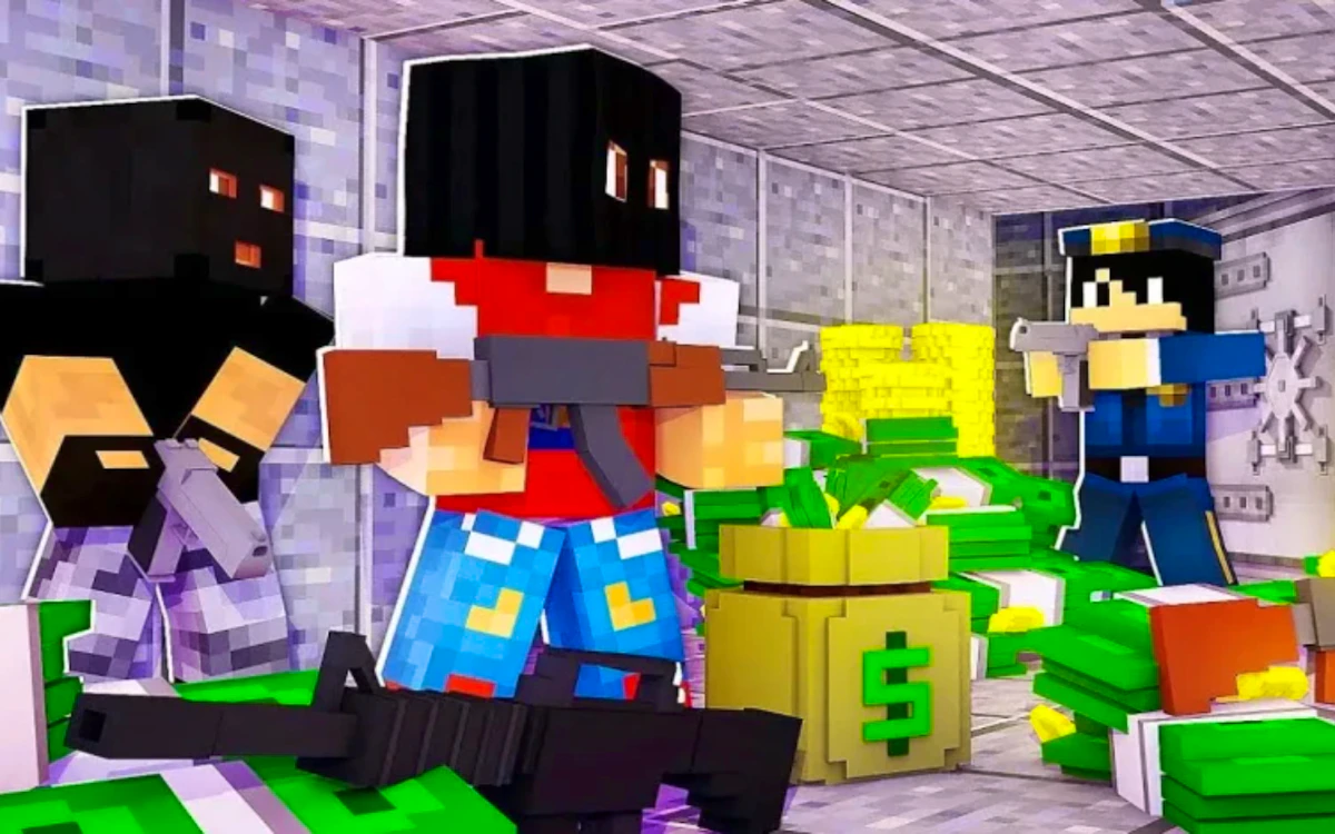 Play Robberies 3D — free online First Person Shooter game