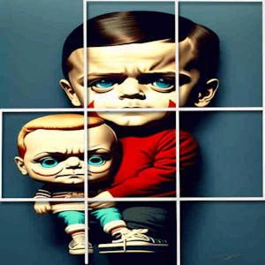 Robert the Doll Picture Slide Puzzle Frenzy Thumbnail