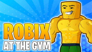 Robix At The Gym game cover