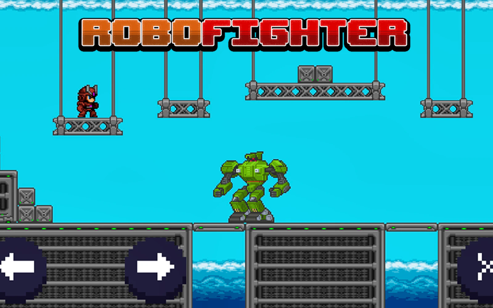 Robo Fighter — free online action game on Glaze Games